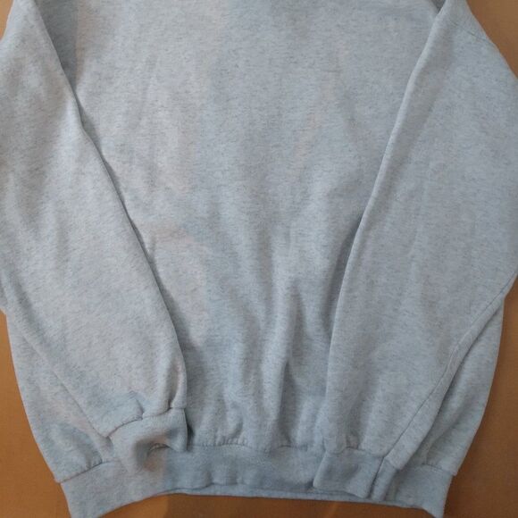 Vintage Wisconsin Plaid Embroidered Double Collar Crewneck Sweatshirt - Picture 8 of 8